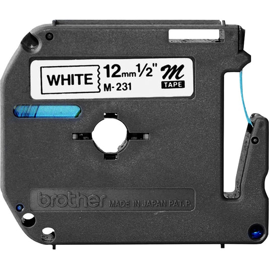 Brother P-touch Nonlaminated M Series Tape Cartridge (M231BD)