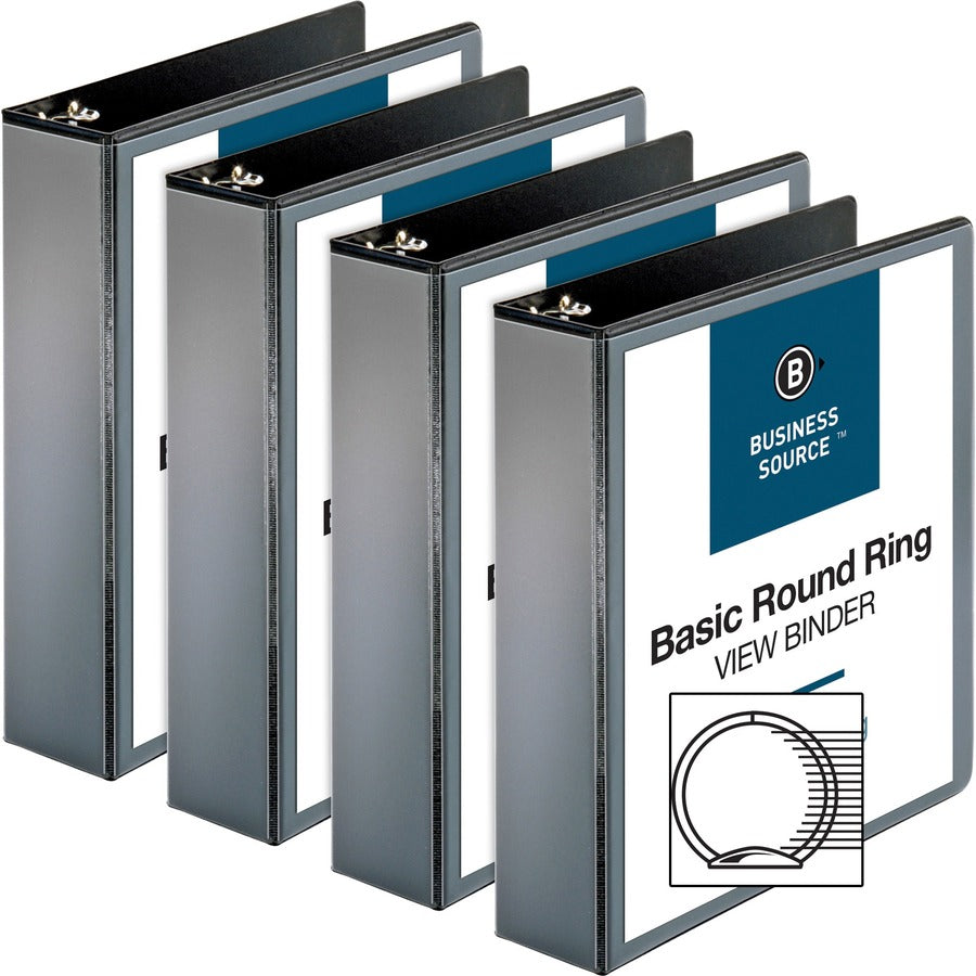 Business Source Round-ring View Binder (09956BD)