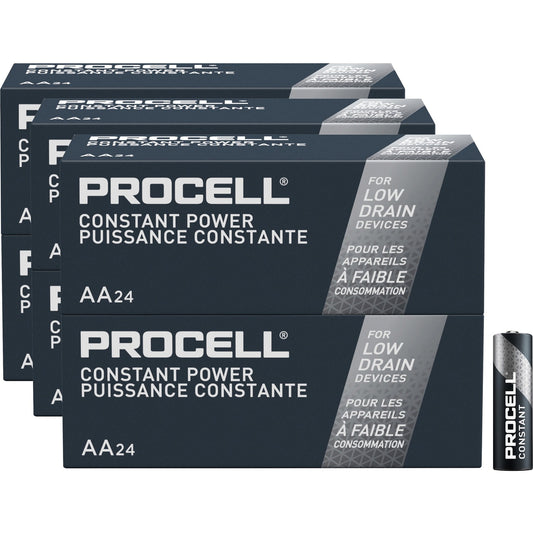 Duracell Procell Alkaline AA Battery Boxes of 24 (PC1500BKDCT)