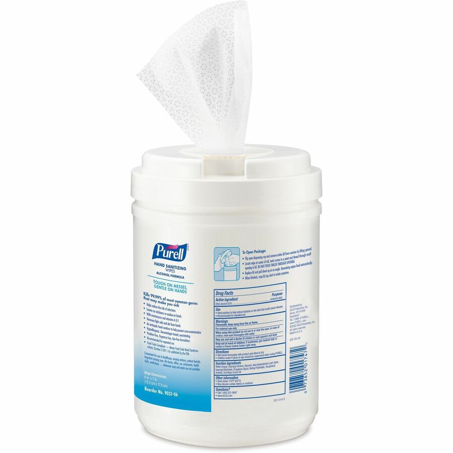  Alcohol Hand Sanitizing Wipes (903106CT)