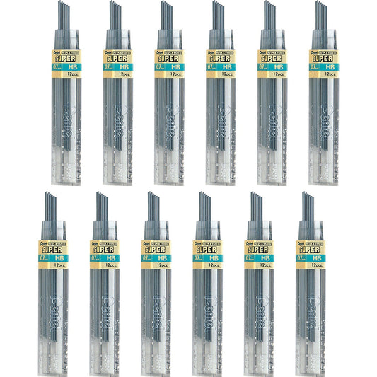 Pentel Super Hi-Polymer Leads (50HBBX)