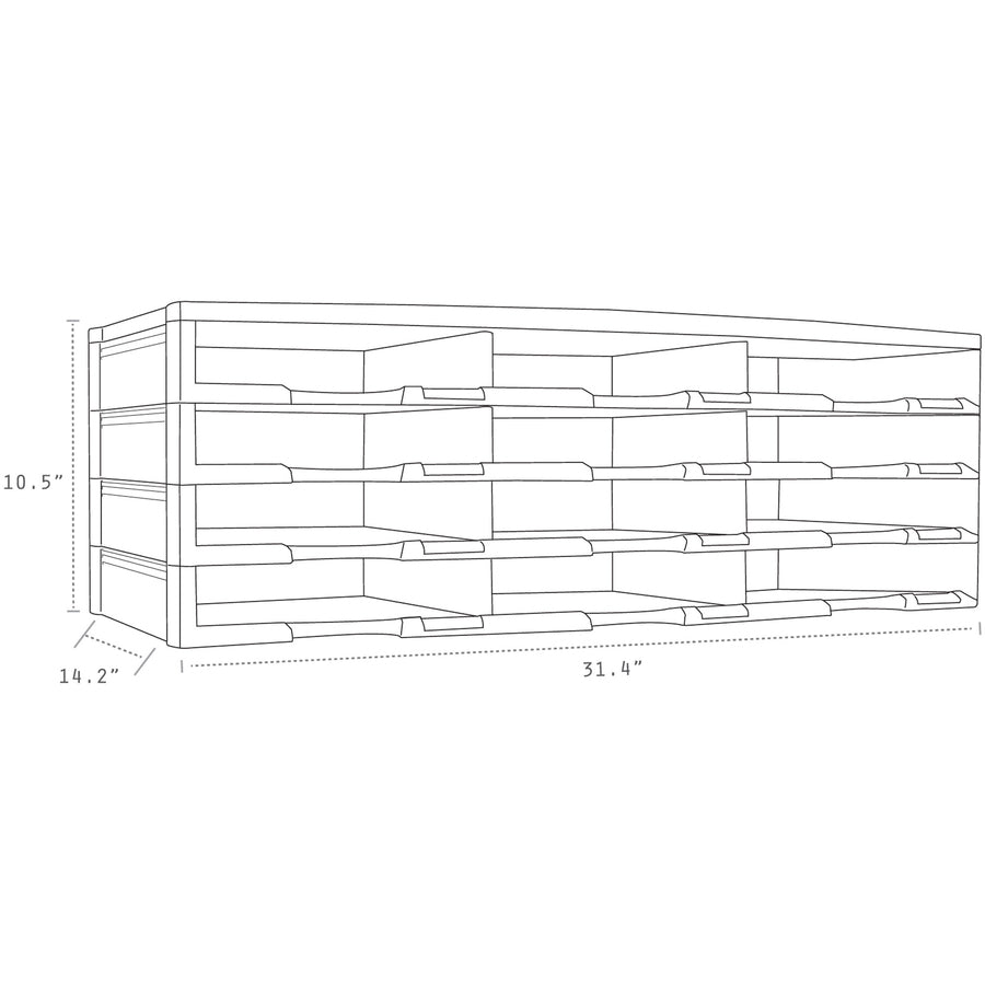 Storex 12-compartment Organizer (61431U01C)