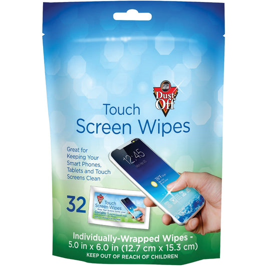 Dust-Off Electronics Screen Wipes - DTSW32 (DTSW32M)