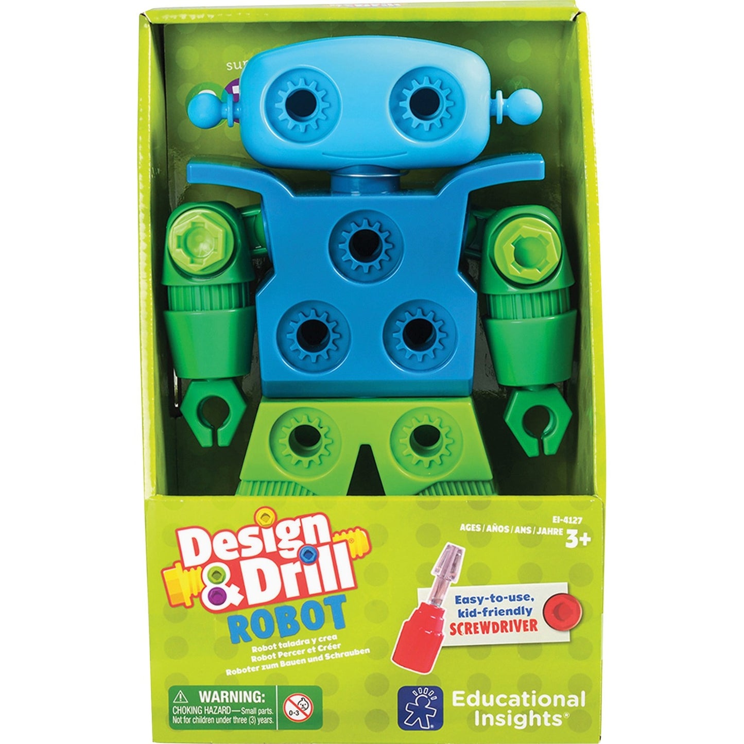 Educational Insights Design & Drill Robot Play Set (4127)