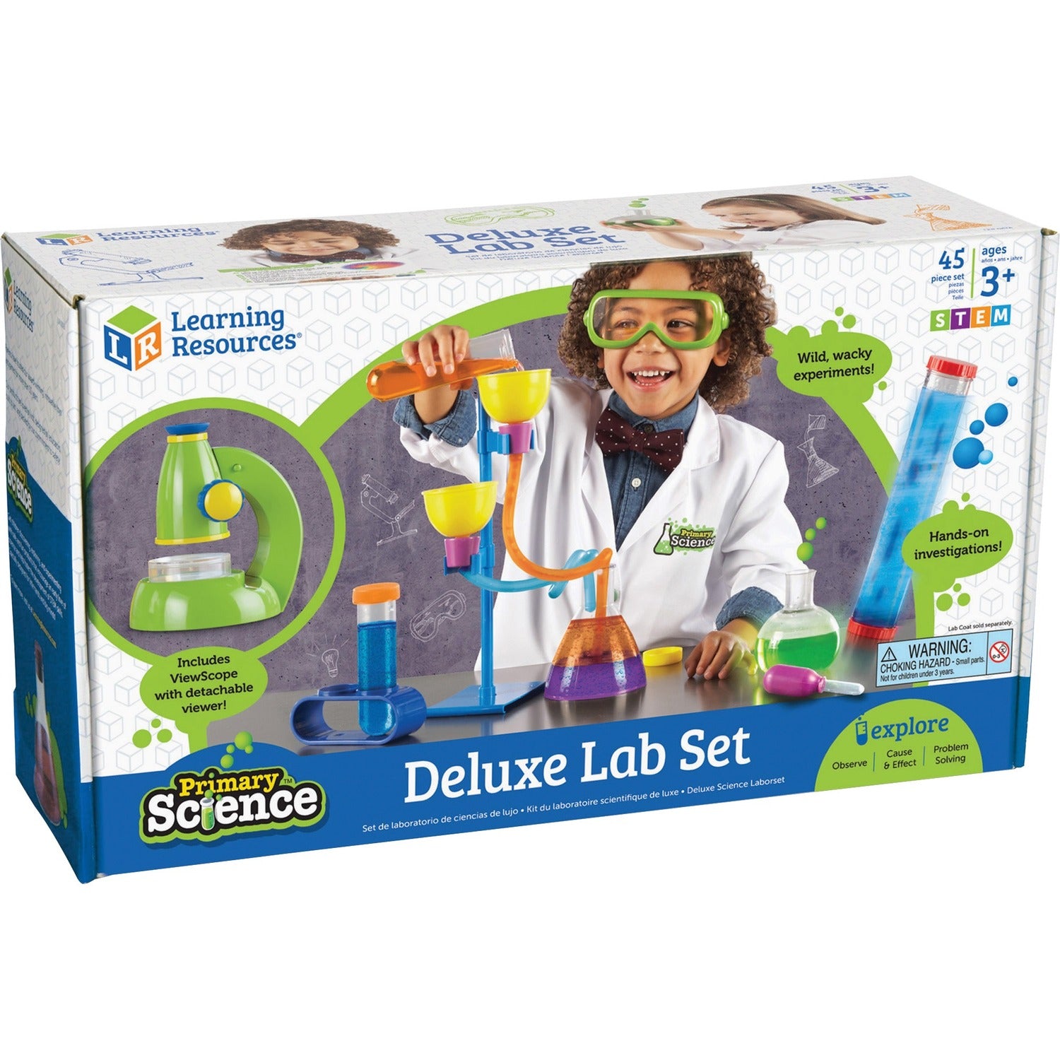 Learning Resources Age3+ Primary Science Deluxe Lab Set (LER0826)