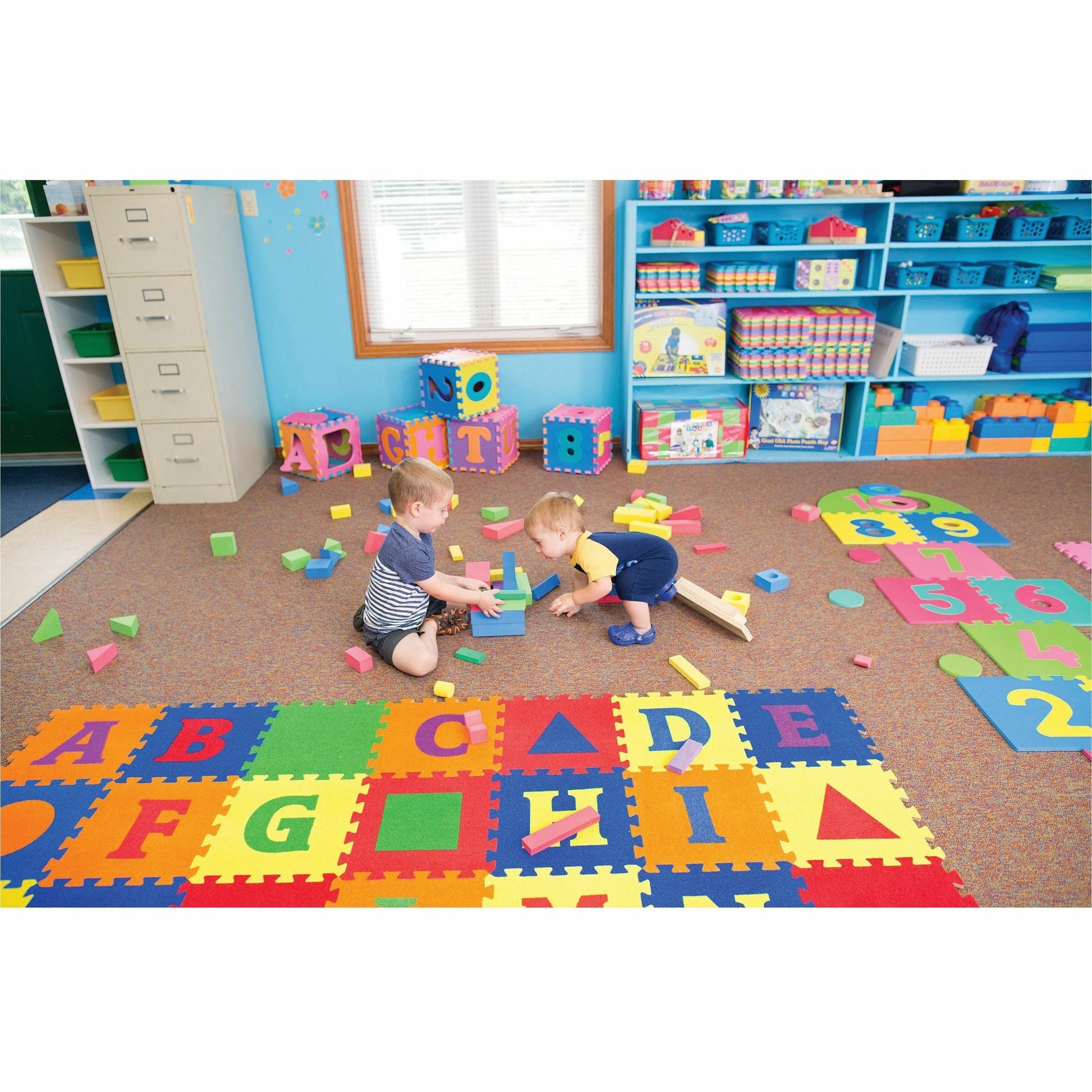 Creativity Street WonderFoam Alphabet Carpet Tiles (AC4353)