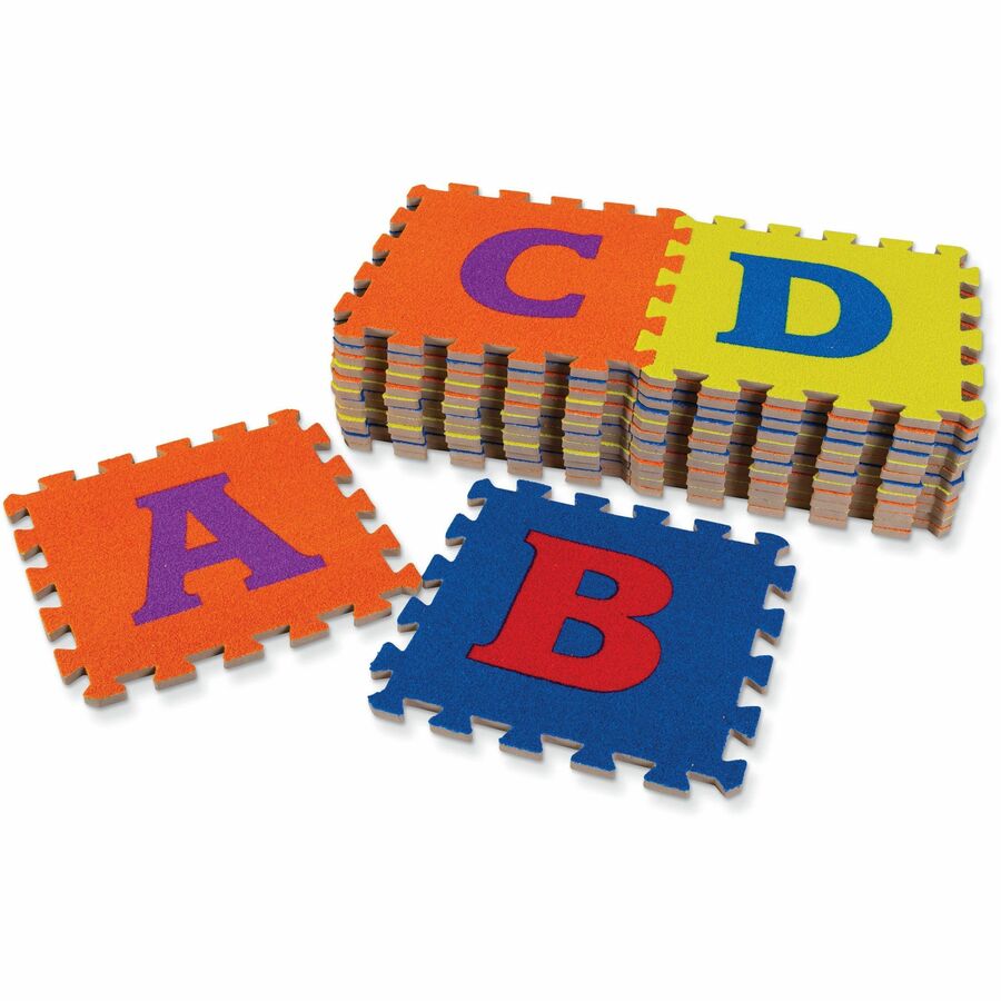 Creativity Street WonderFoam Alphabet Carpet Tiles (AC4353)