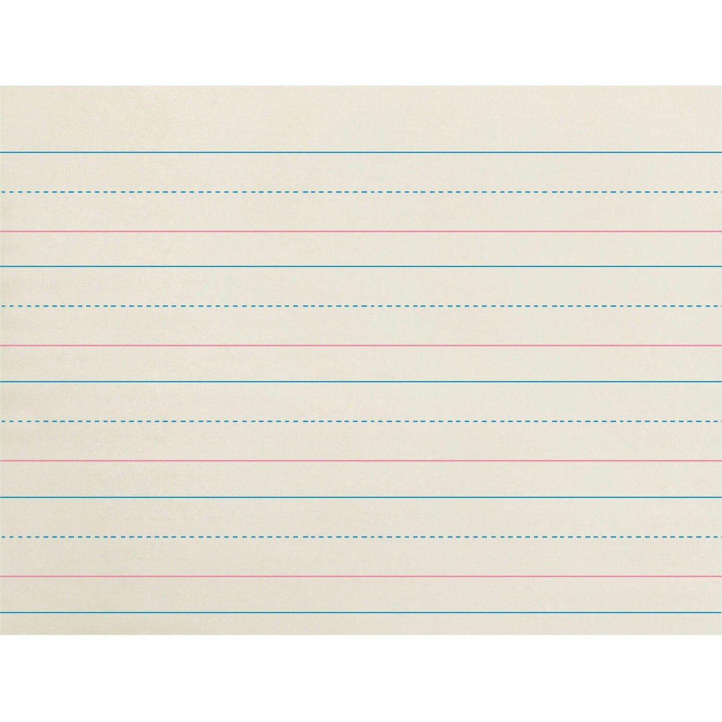 Zaner-Bloser Broken Midline Ruled Paper (ZP2610)