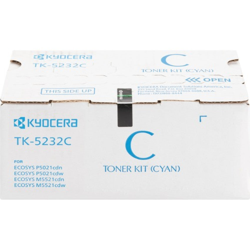 Kyocera TK-5232C High Cyan Toner Cartridge