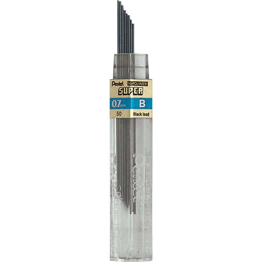 Pentel Super Hi-Polymer Leads (50BBX)