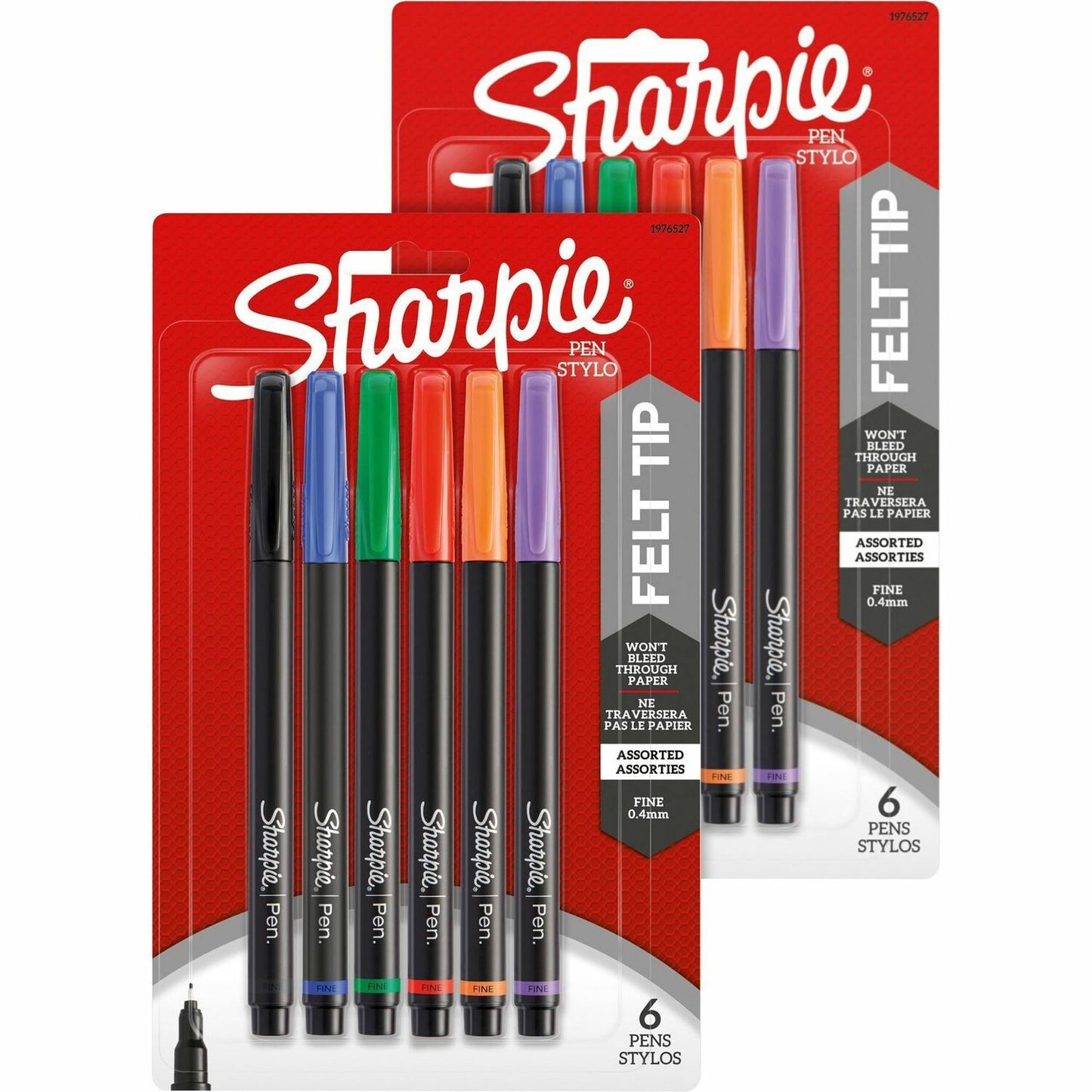 Sharpie Fine Point Pens - 6-Packs (1976527BD)