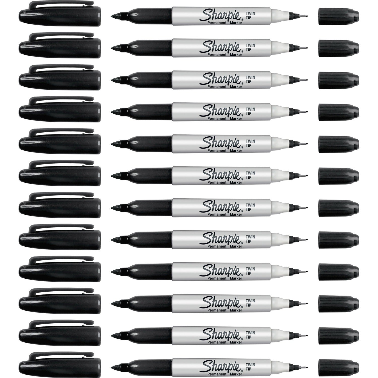 Sharpie Twin Tip Permanent Markers (32201BX)