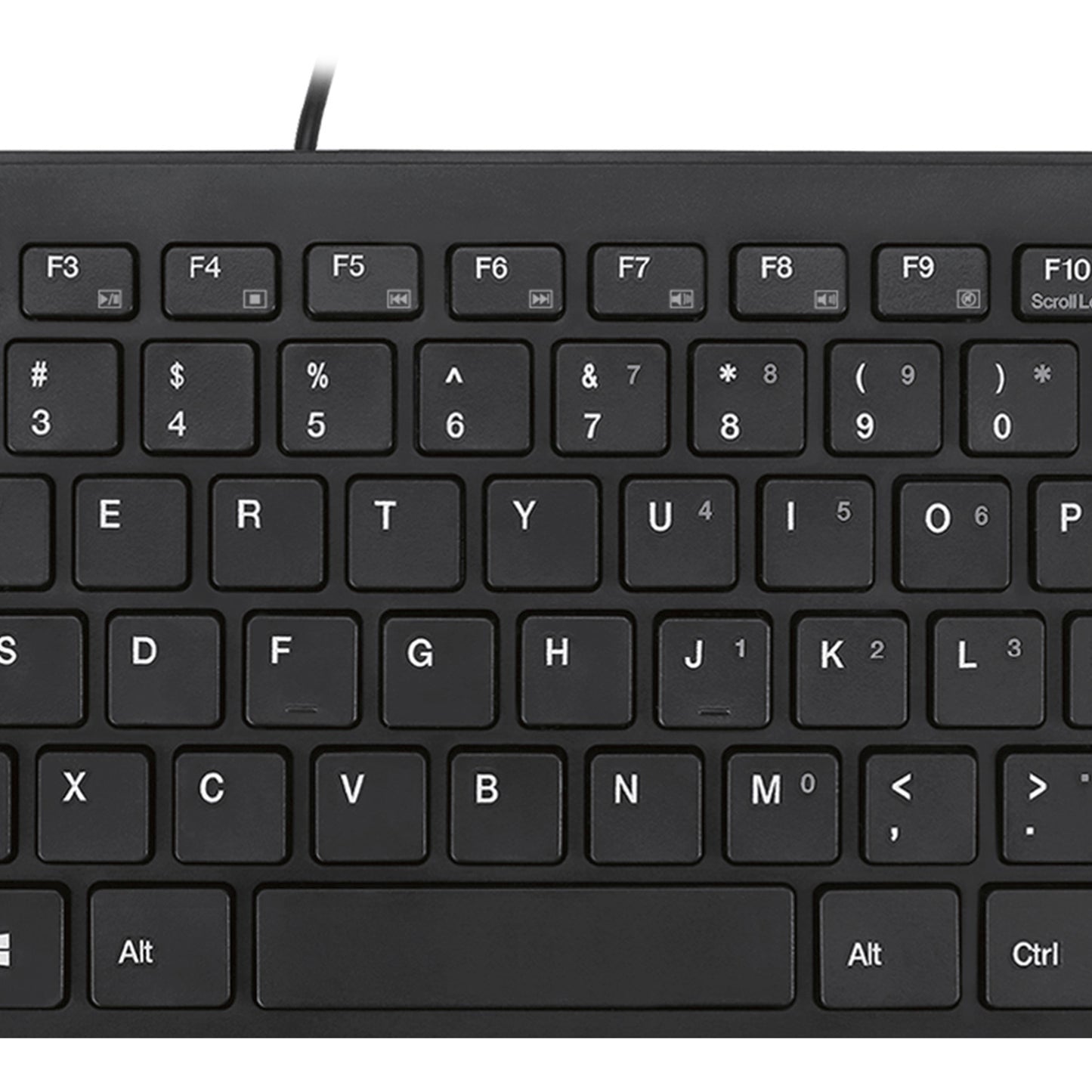 Adesso Slimtouch Mini Usb Keyboard (AKB111UB)