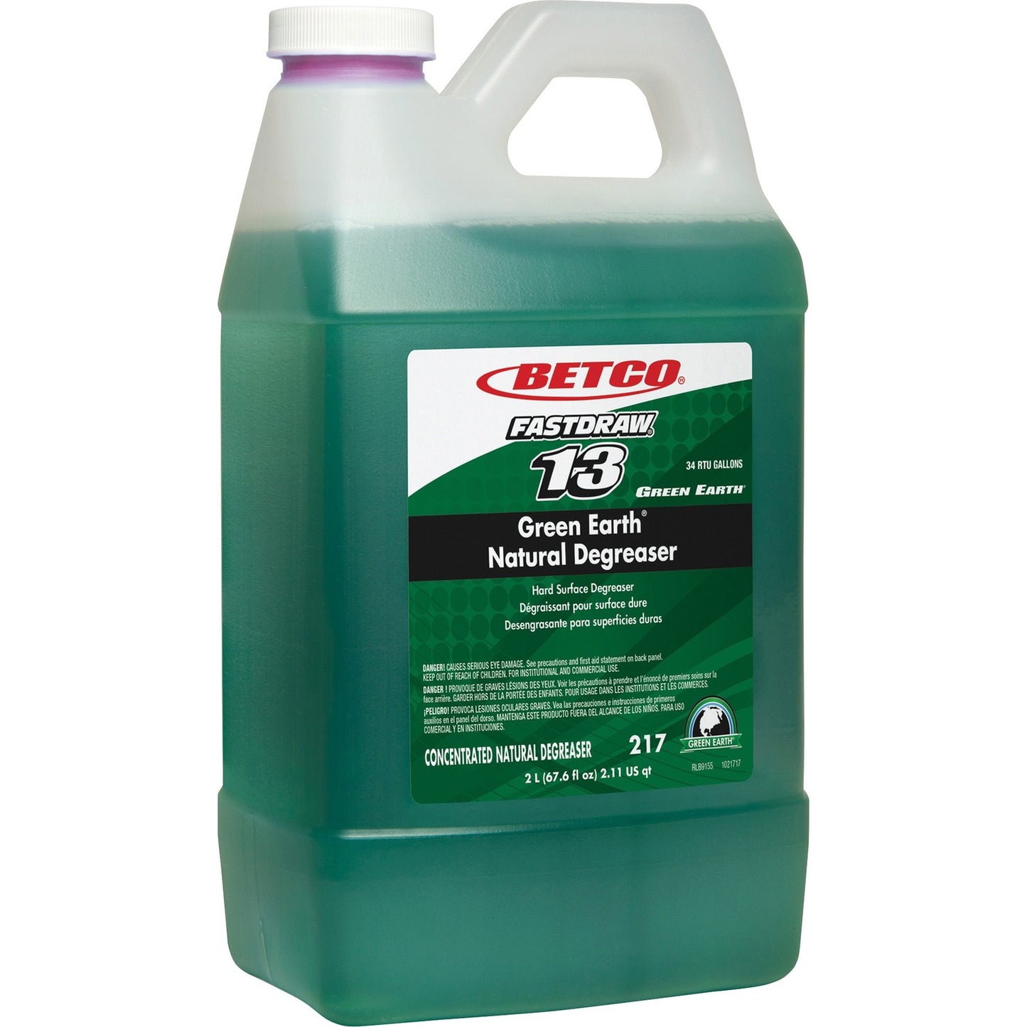 Betco Green Earth Natural Degreaser - FASTDRAW 13 (2174700)