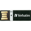 Microban 16GB Clip-it USB Flash Drive - Black (43951)