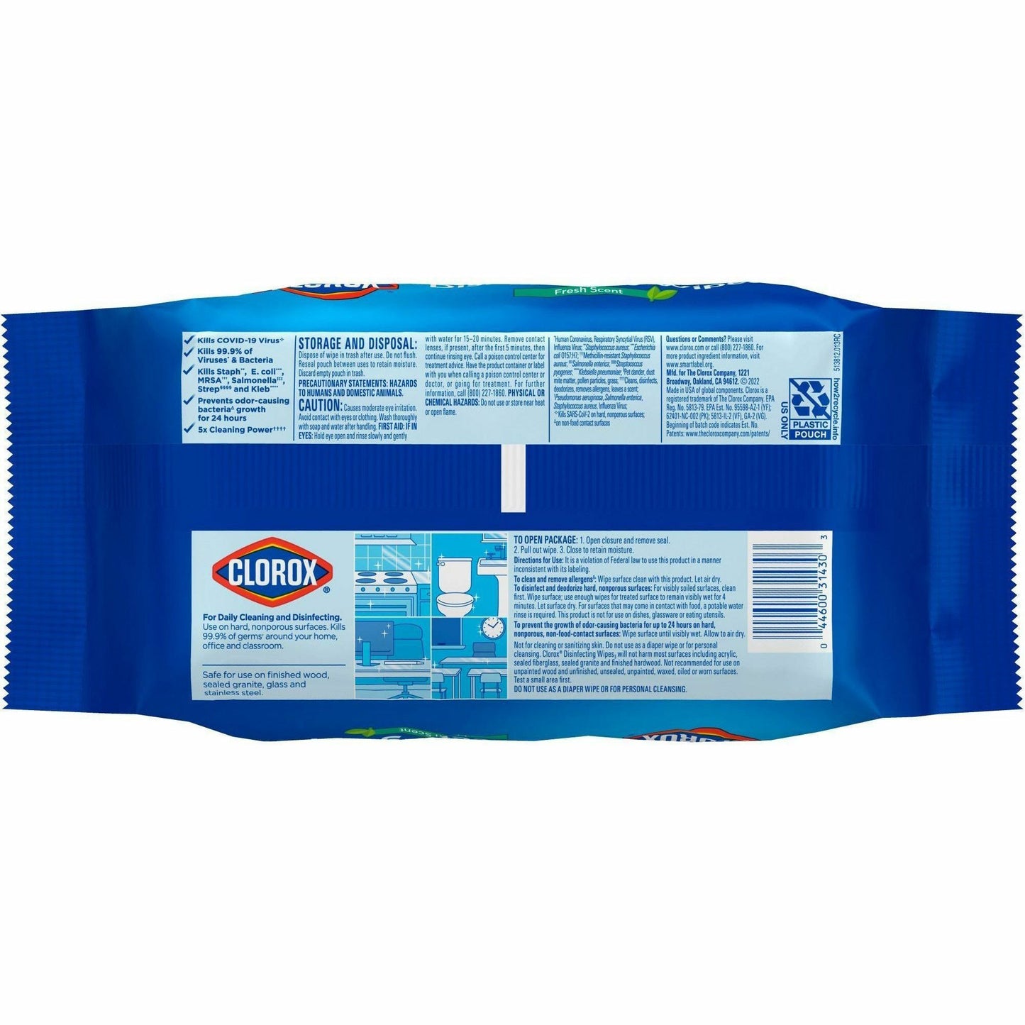 Clorox Bleach-free Disinfecting Cleaning Wipes (31430)