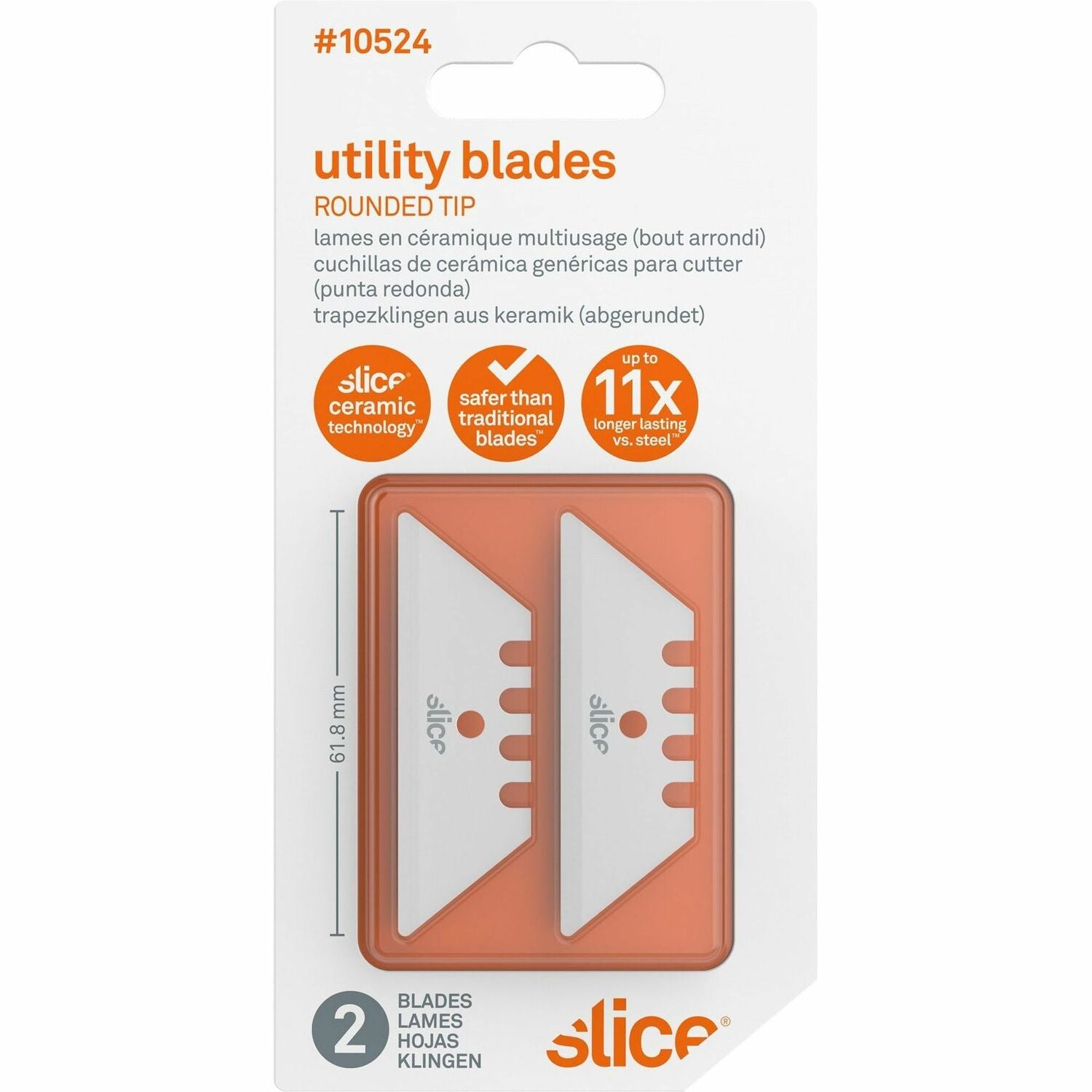 Slice Replacement Ceramic Utility Blades (10524)