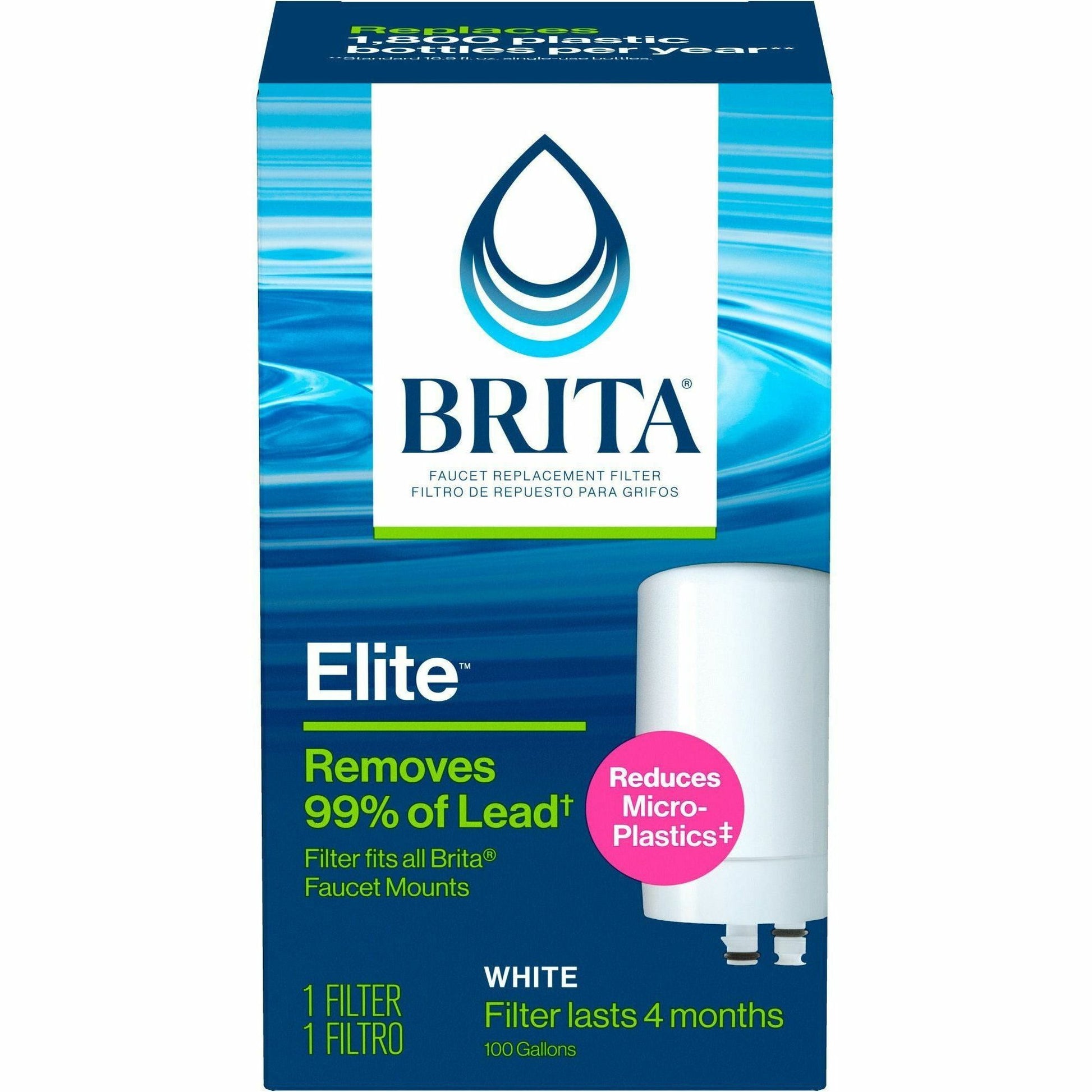 Brita On Tap Water Filtration System Replacement Filters For Faucets (36309)