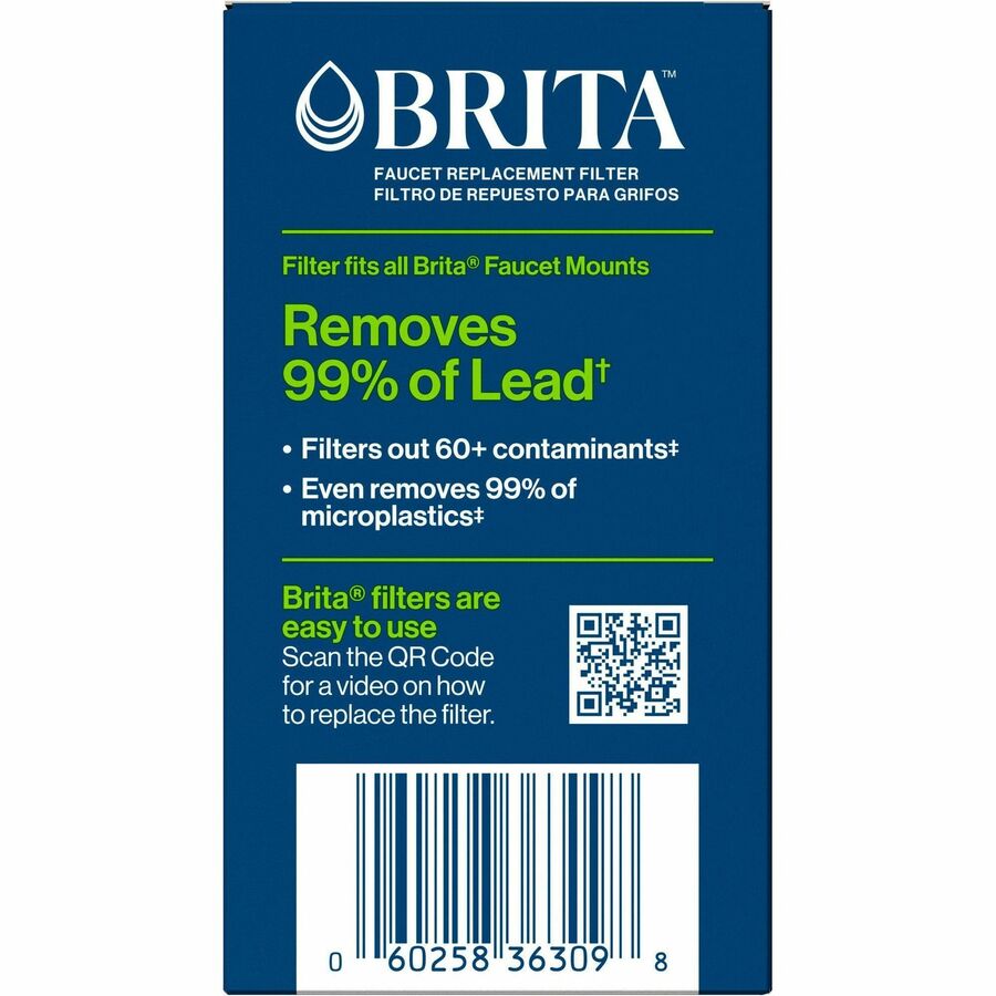 Brita On Tap Water Filtration System Replacement Filters For Faucets (36309)