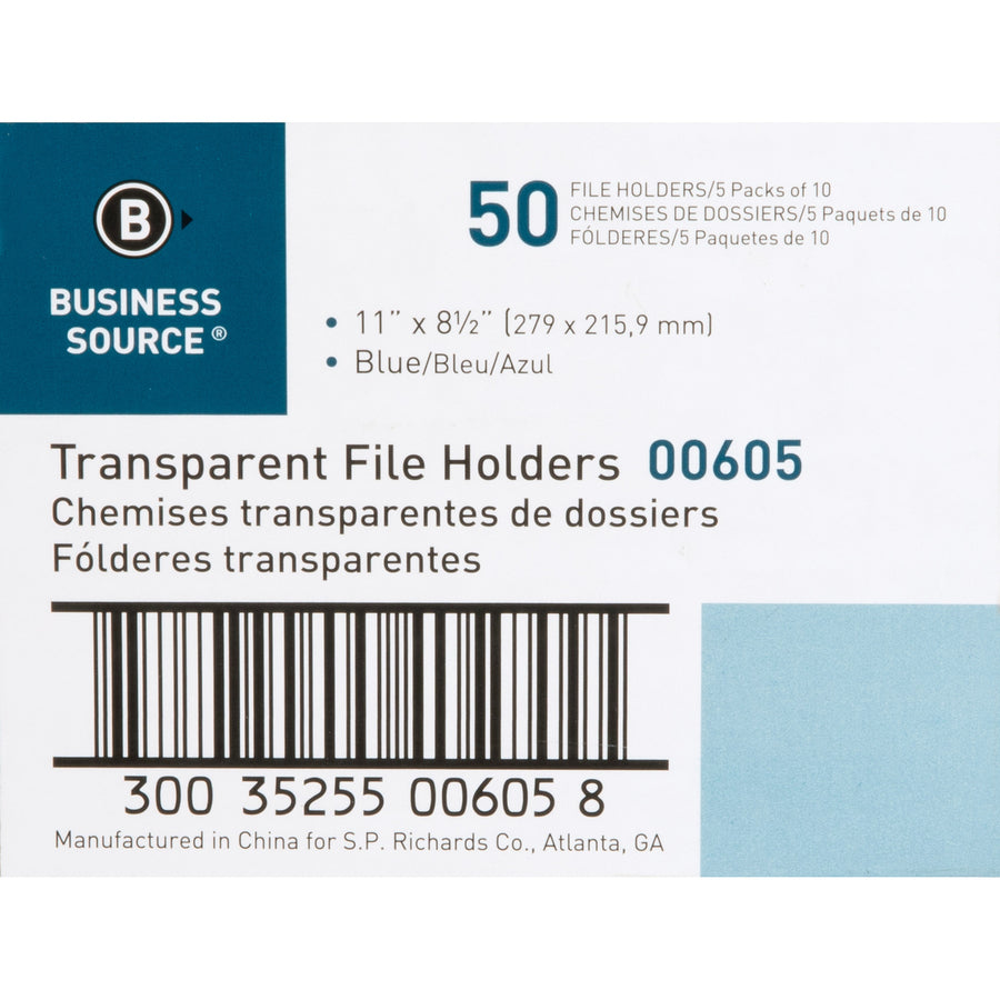 Business Source Letter File Sleeve (00605BX)