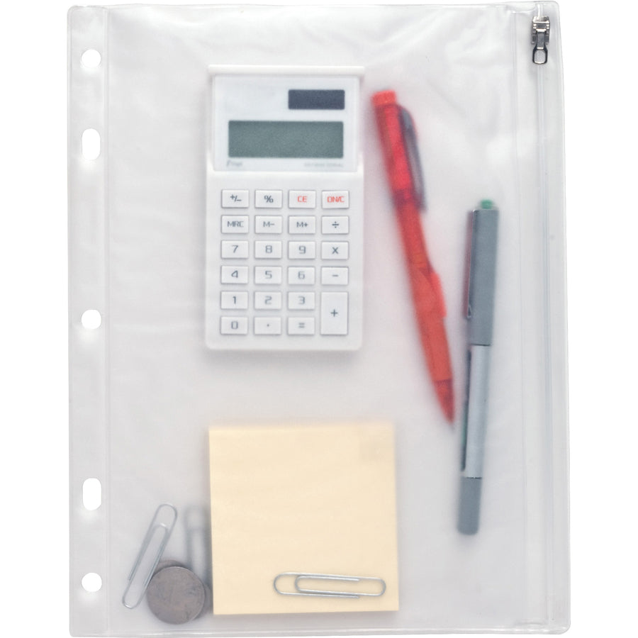 Business Source Punched Economy Binder Pocket (01606BX)