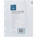 Business Source Punched Economy Binder Pocket (01607)