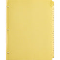 Business Source A-Z Clear Plastic Tab Index Dividers (01806)