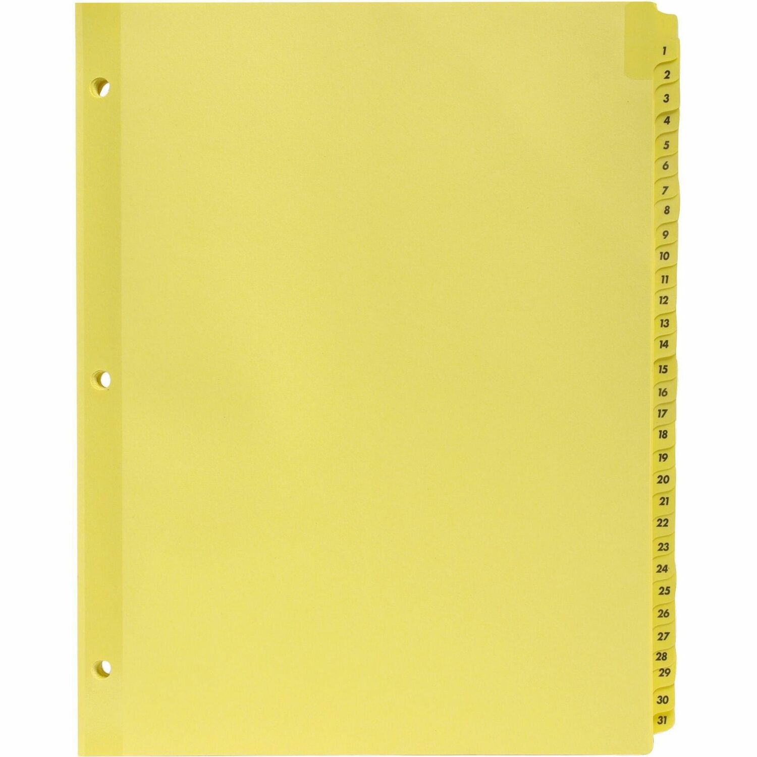 Business Source Preprinted 1-31 Tab Index Dividers (01808)