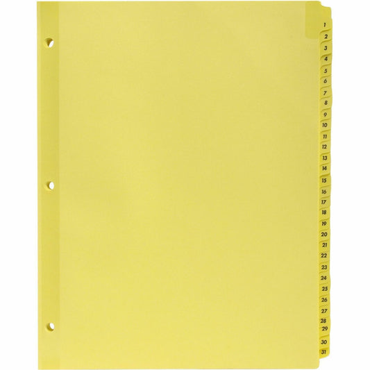 Business Source Preprinted 1-31 Tab Index Dividers (01808)