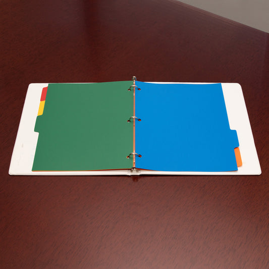 Business Source Plain Tab Color Polyethylene Index Dividers (01809)