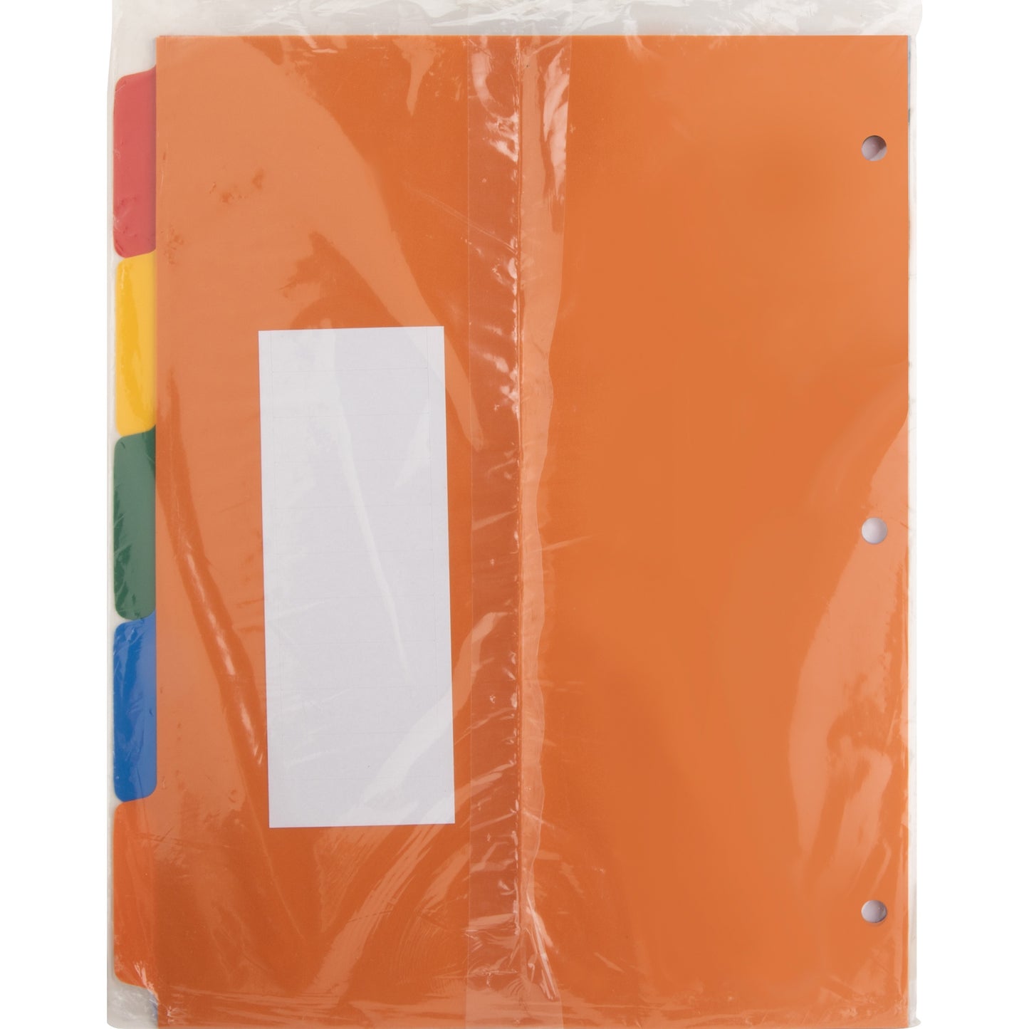 Business Source Plain Tab Color Polyethylene Index Dividers (01809)