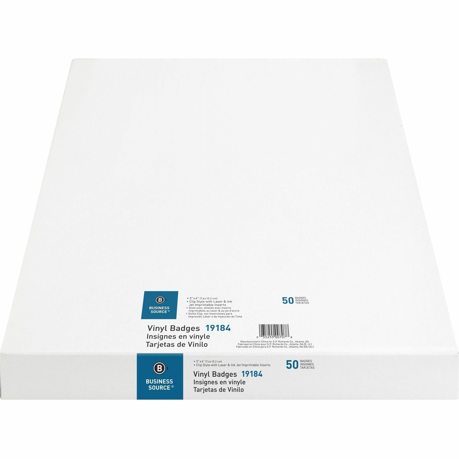 Business Source Clip Holder Style Badge Kit (19184)