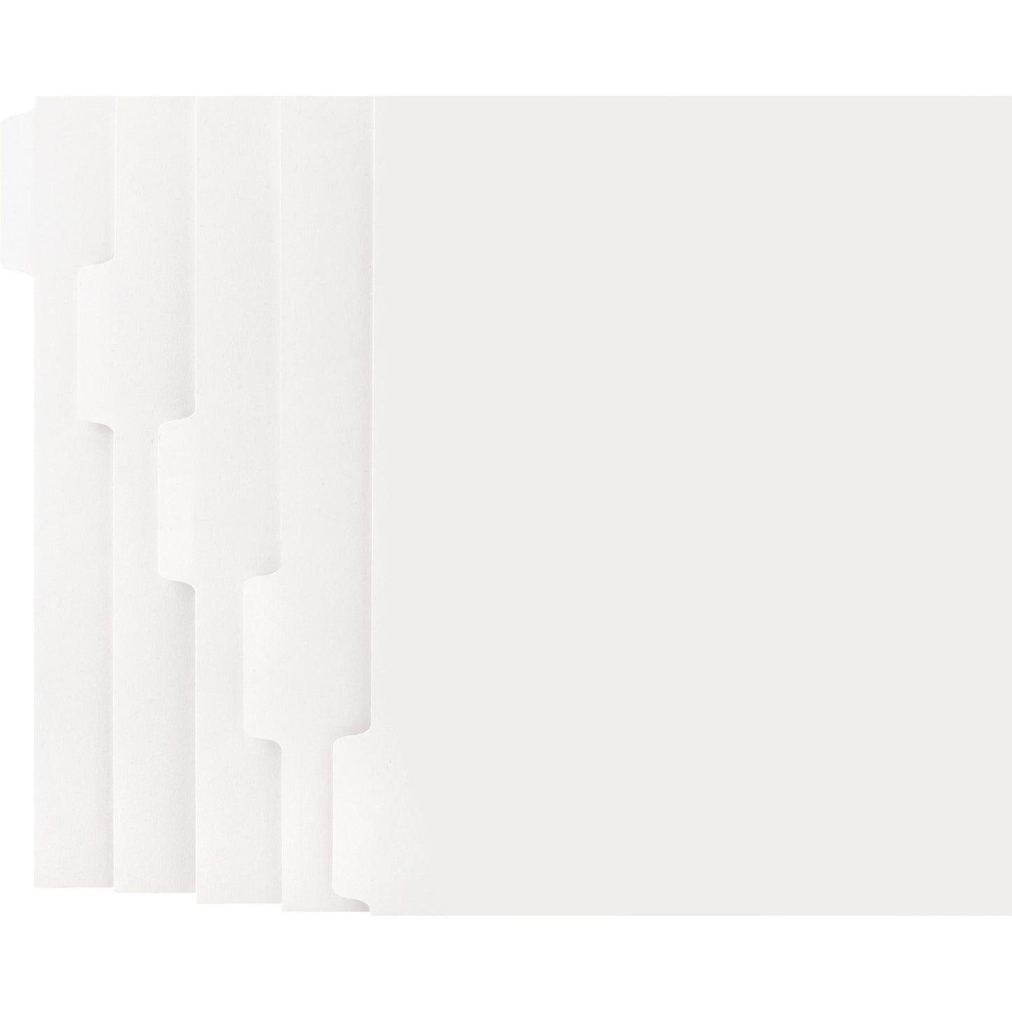 Business Source Straight Collated Print-on Tab Divider (21002)