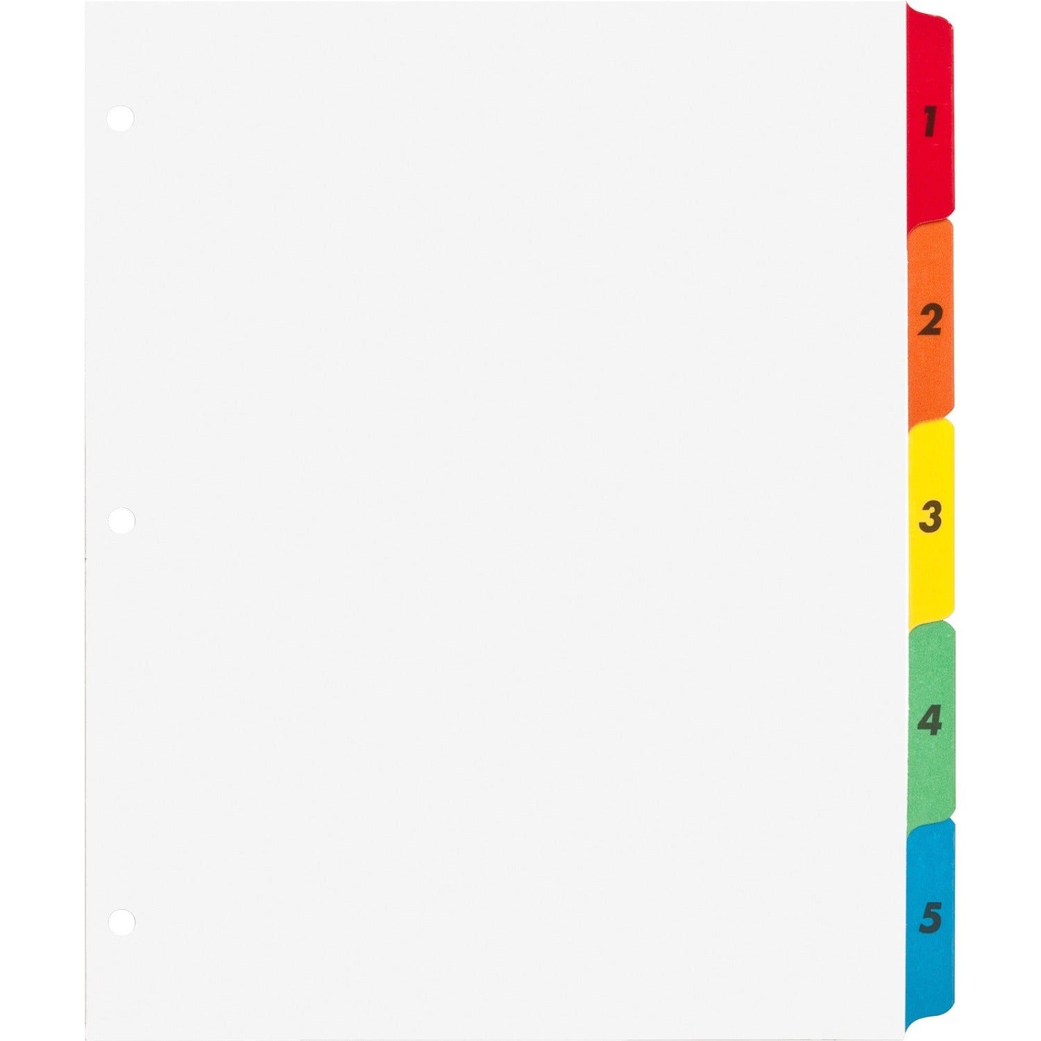 Business Source Table of Content Quick Index Dividers (21900)