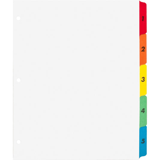 Business Source Table of Content Quick Index Dividers (21900)