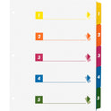 Business Source Color-coded Table of Contents/Tabs Index Dividers (21908)