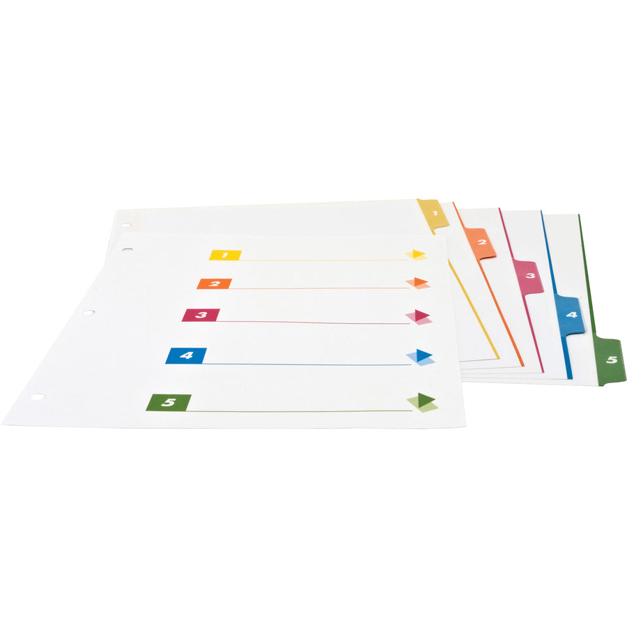 Business Source Color-coded Table of Contents/Tabs Index Dividers (21908)