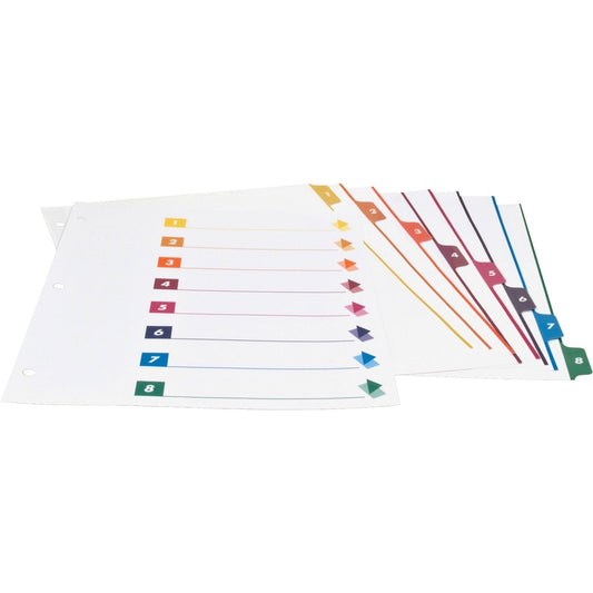 Business Source Color-coded Table of Contents/Tabs Index Dividers (21909)