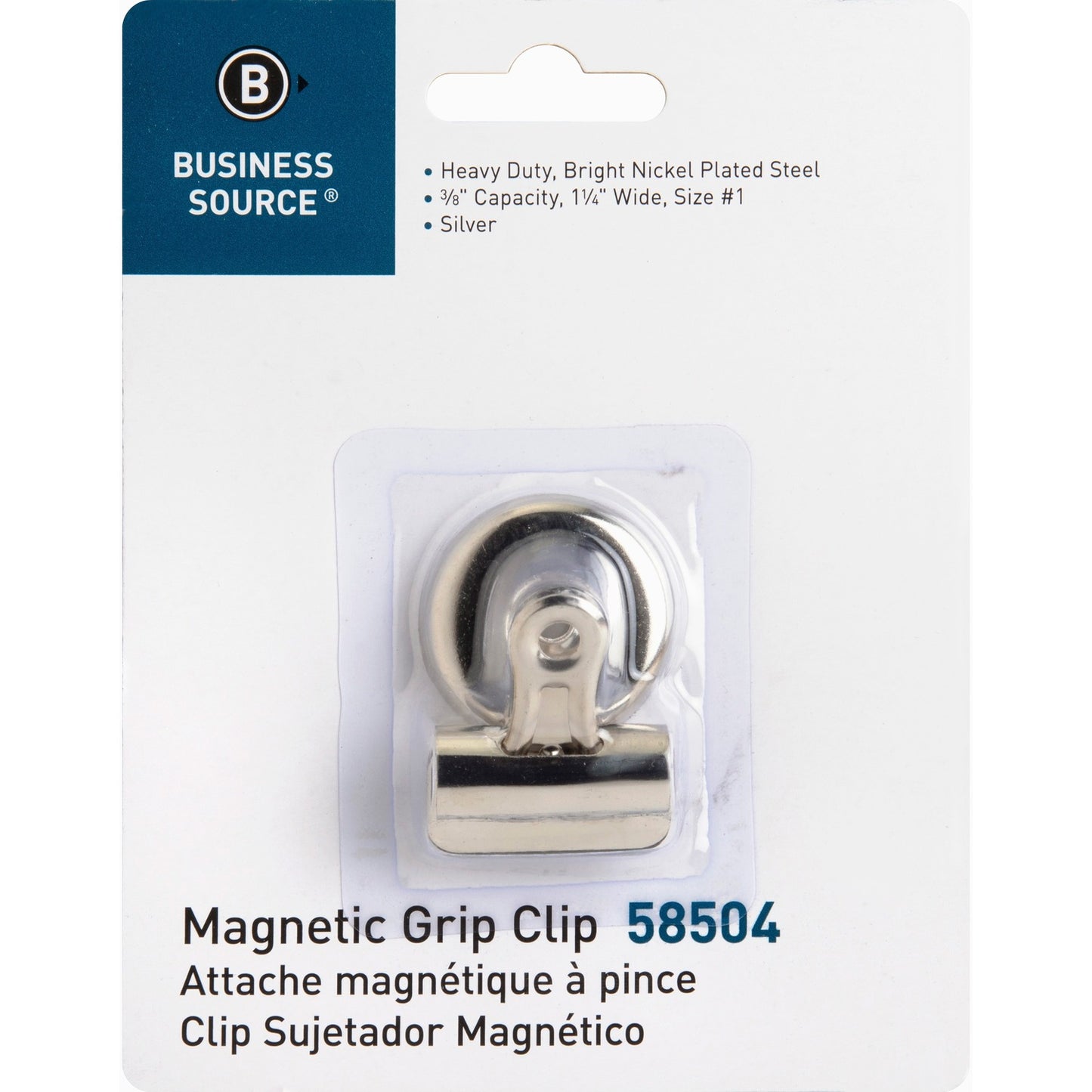 Business Source Magnetic Grip Clips (58504)