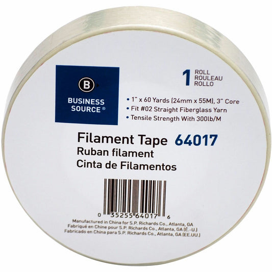 Business Source Heavy-duty Filament Tape (64017)