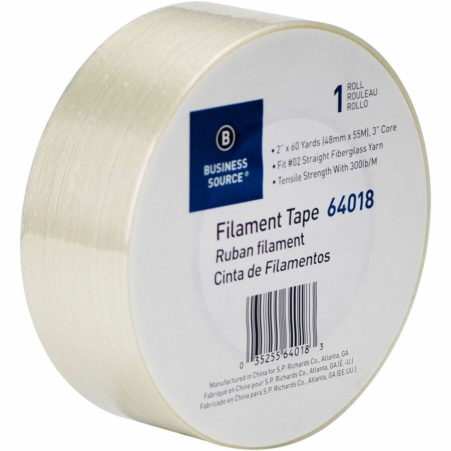 Business Source Heavy-duty Filament Tape (64018)