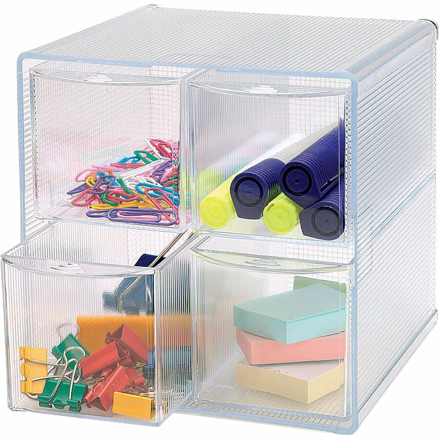 Business Source 4-drawer Storage Organizer (82977)