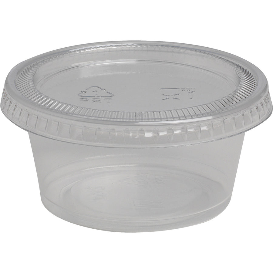 Dixie 2 oz Souffle Cups by GP Pro (PP20CLEAR)