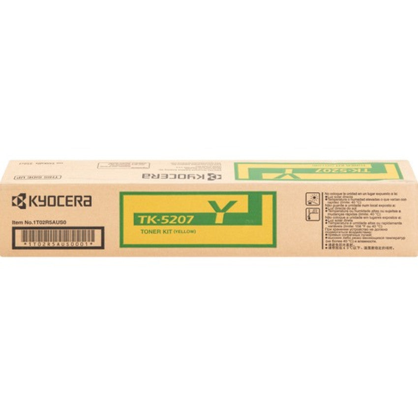 Kyocera TK-5207Y Yellow Toner Cartridge