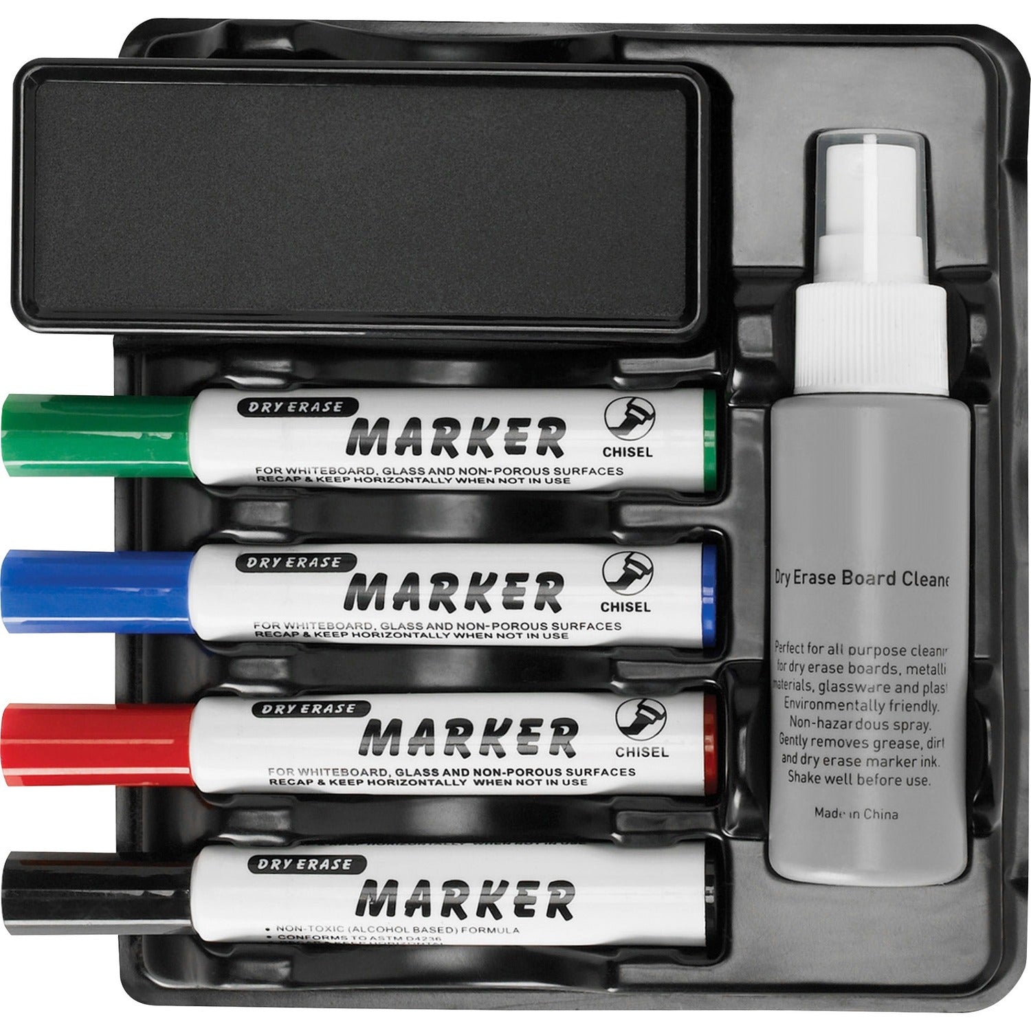 Lorell Dry-erase Marker Caddy Kit (75628)