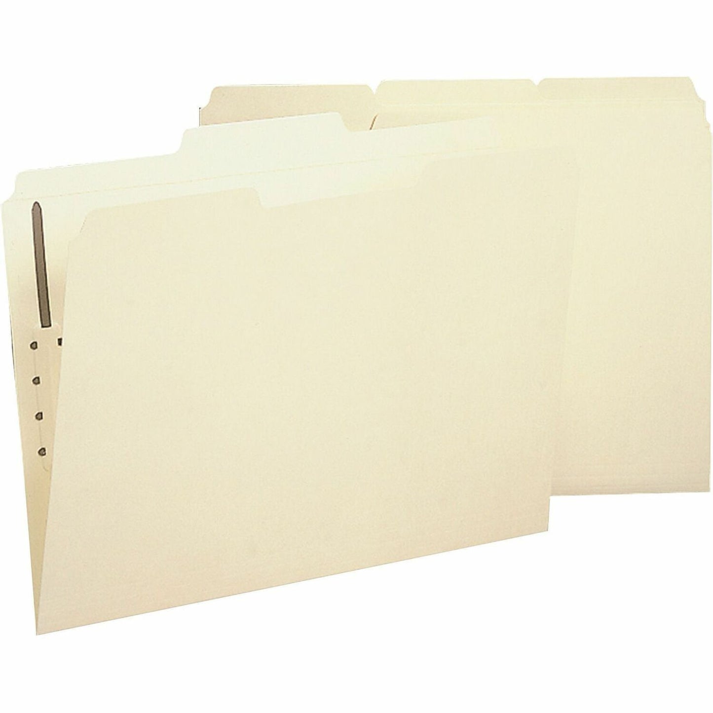 Business Source 1/3 Tab Cut Letter Recycled Fastener Folder (17212)