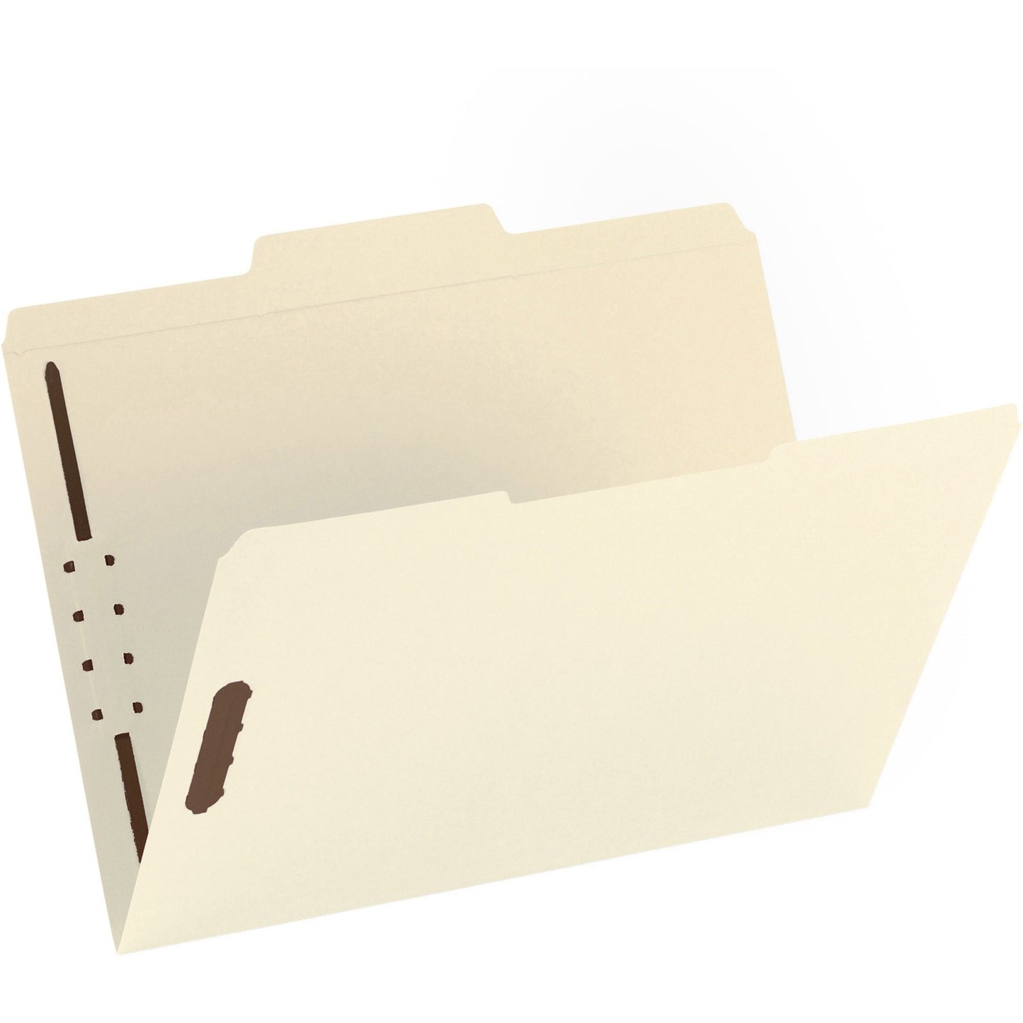 Business Source 1/3 Tab Cut Letter Recycled Fastener Folder (17213)