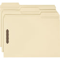Business Source 1/3 Tab Cut Letter Recycled Fastener Folder (17213)