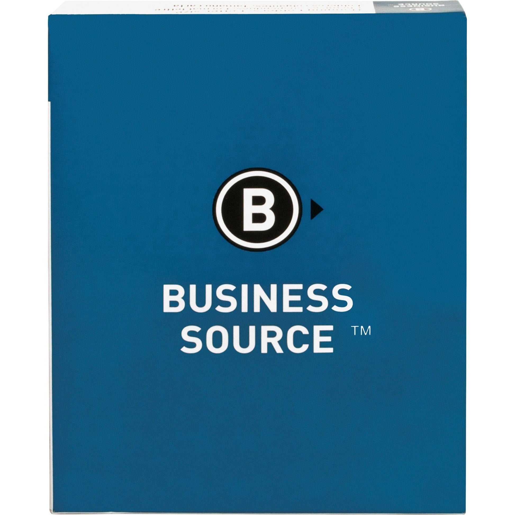 Business Source 1/3 Tab Cut Letter Recycled Fastener Folder (17213)