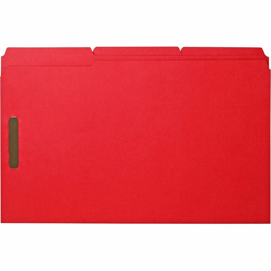 Business Source 1/3 Tab Cut Legal Recycled Fastener Folder (17221)